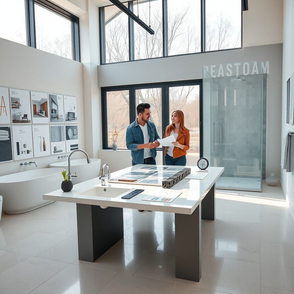 Beautifully renovated bathroom